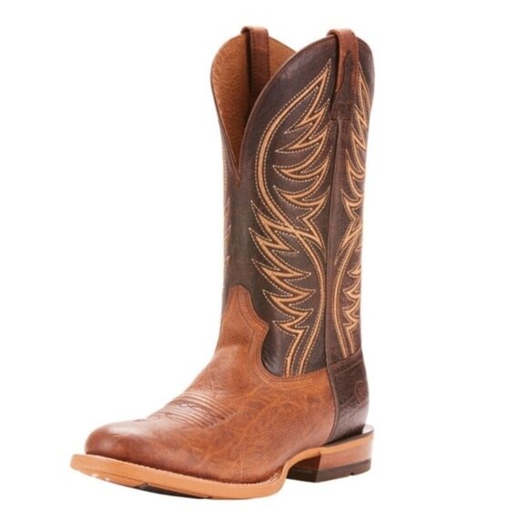 Ariat Slick Fork Western Cowboy Boots ATS Pro Size 8.5D Men\'s Leather Comfort main image 4